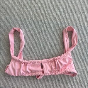 Frankie's Bikinis Light Pink Swim Top